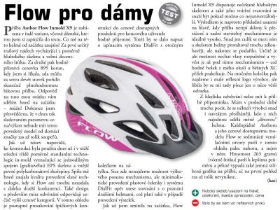Author Flow Inmold X9 (201 černá-matná) cyklistická přilba