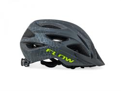 Author Flow Inmold X9 (201 černá-matná) cyklistická přilba