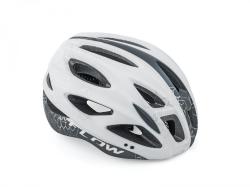 Author Flow Inmold X9 (205 biela/čierna-matná) cyklistická prilba