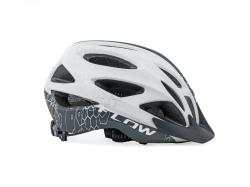 Author Flow Inmold X9 (205 biela/čierna-matná) cyklistická prilba