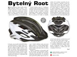 Author Root Inmold (181 černá/bílá/zelená) cyklistická přilba