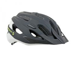 Author Root Inmold X0 (202 černá/stříbrná-matná) cyklistická přilba