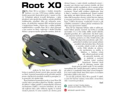 Author Root Inmold X0 (203 černá/žlutá-neonová-matná) cyklistická přilba