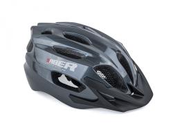 Author Saber X1 Inmold (221 šedá) cyklistická přilba