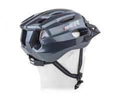 Author Saber X1 Inmold (221 šedá) cyklistická přilba