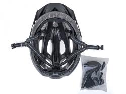 Author Saber X1 Inmold (221 šedá) cyklistická přilba