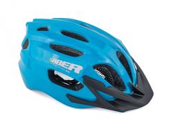 Author Saber X1 Inmold (222 modrá) cyklistická přilba