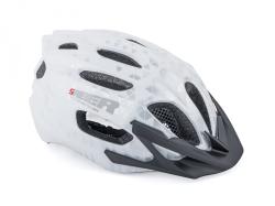 Author Saber X1 Inmold (223 bílá) cyklistická přilba