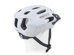 Author Saber X1 Inmold (223 biela) cyklistická prilba