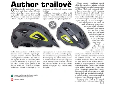 Author Trail Inmold X9 201 černá-matná cyklistická přilba