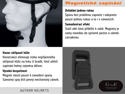 Author Vento InMold LED USB (šedá/černá) cyklistická přilba