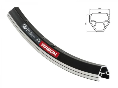 Author Ráfek ACO Argon X7 CNC (černá)