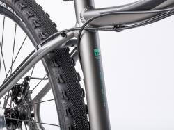 Author Rival 27,5 ASL 2023 stříbrné-matné/zelené dámské MTB kolo + výbava zdarma