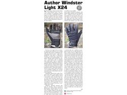 Author Rukavice Windster Light X24 (čierna)