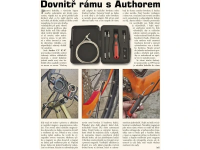Author Sada pro montáž vnitřního vedení CC IC-07 (černá/červená)
