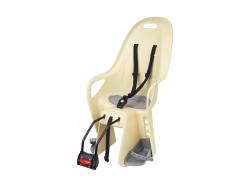 Author Koari FF (bílá-slon.kost/šedá) zadní cyklosedačka na sedlovku