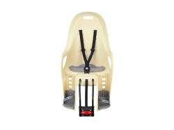 Author Koari FF (bílá-slon.kost/šedá) zadní cyklosedačka na sedlovku