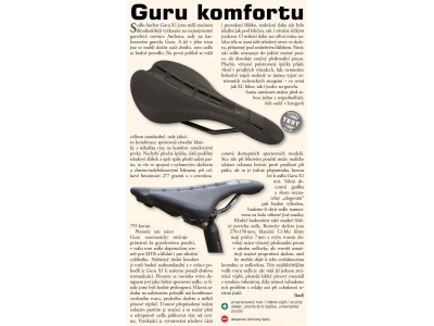 Author Sedlo ASD Guru X1 Cr-Mo (černá)