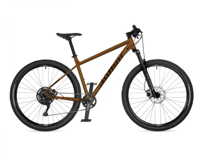 Author Solution 29 2026 bronzové-matné/černé/oranžové MTB kolo + výbava zdarma