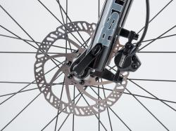 Author Solution 27,5 2023-24 strieborná-matná/zelená MTB bicykel + výbava zadarmo