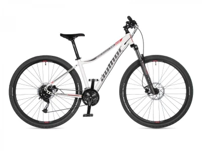 Author Solution 29 ASL 2023-24 bílá/stříbrná/červená dámské MTB 29"kolo + výbava zdarma Author Solution 29 ASL 2023-24 bílá/stříbrná/červená dámské MTB 29"kolo + výbava zdarma