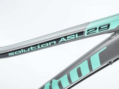 Author Solution 29 ASL 2023-24 bílá/stříbrná/červená dámské MTB 29[34]kolo + výbava zdarma