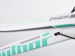 Author Spirit 29 ASL 2023-24 bílá/stříbrná/zelená dámské MTB 29[34]kolo + výbava zdarma