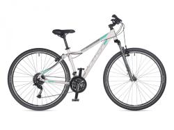 Author Stratos ASL 2023-24 bílé/zelené/stříbrné dámské krosové kolo + výbava zdarma Author Stratos ASL 2023-24 bílé/zelené/stříbrné dámské krosové kolo + výbava zdarma