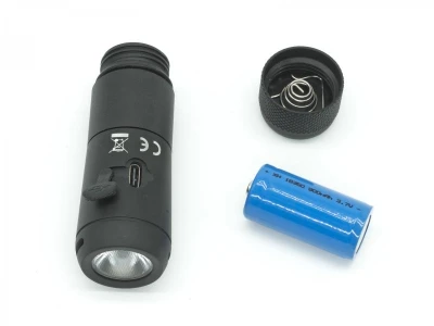Author Světlo př. A-QUANTUM 750 lm USB L-Run (černá)