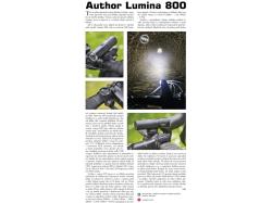 Author Světlo př. LUMINA 800 lm USB Alloy (černá)