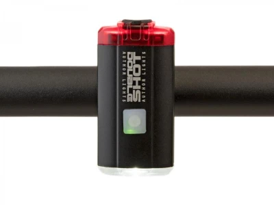 Author Světlo př. zad. A-DoubleShot 250 / 12 lm USB (černá)