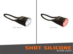 Author Světlo sada Shot SILICONE W R (černá/čiré-sklo)