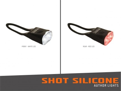 Author Světlo sada Shot SILICONE W R (černá/čiré-sklo)
