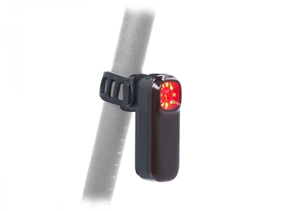 Author R-Guard PRO Alloy USB černá/červené-sklo 90 lm ANTBT zadní světlo