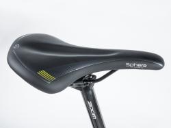 Author Vertigo 2023-24 stříbrná-matná/černá/zelená krosové kolo + výbava zdarma