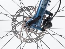 Author Vertigo 2023-24 stříbrná-matná/černá/zelená krosové kolo + výbava zdarma