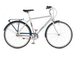 Author Voyage strieborná/modrá touring bicykel + zľava 500,- na príslušenstvo Author Voyage strieborná/modrá touring bicykel + zľava 500,- na príslušenstvo