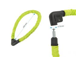 Author Zámok ACL-80 C-Armored (zelená-neónová)