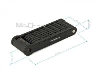 Author Zámek AUL FlexGuard-8 X9 (černá)