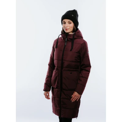 Authority CJ-PEPEA burgundy dámská zimní bunda
