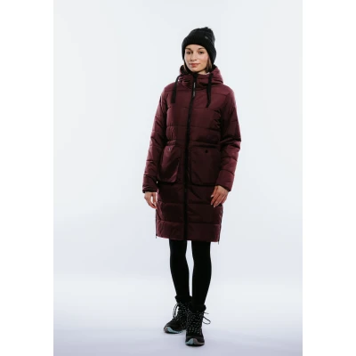 Authority CJ-PEPEA burgundy dámská zimní bunda