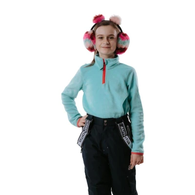 Authority Kids F-LAURA_mint dívčí lyžařská fleecová mikina