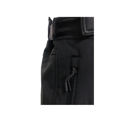 Authority NUSKO K Black dětské softshellové kalhoty