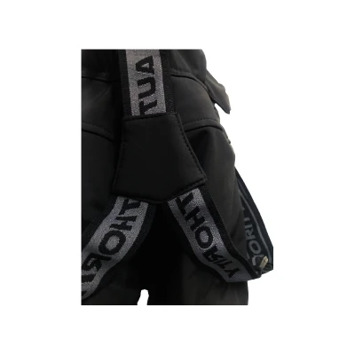 Authority NUSKO K Black dětské softshellové kalhoty