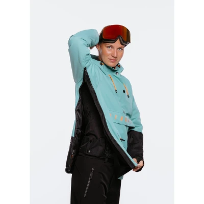 Authority SJ-DOPEA II W green dámská lyžařská bunda