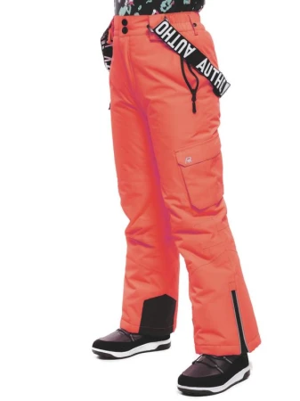 Authority SP-SNOWTIME pink dívčí lyžařské kalhoty