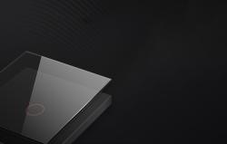 Avatto Chytrý vypínač světla ZigBee LZTS02-EU-B1 1 Way No Neutral TUYA (černý)