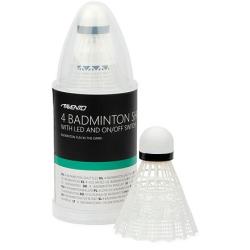 Avento LED Shuttles 4 badmintonové míčky