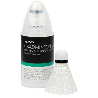 Avento LED Shuttles 4 badmintonové míčky