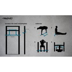 Avento Multi Trainer samovzpěrná závěsná hrazda